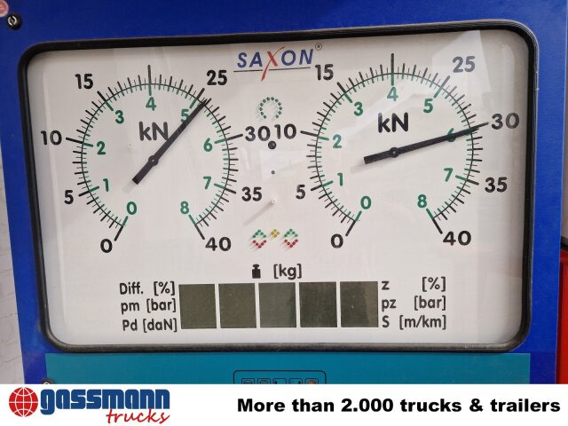 Bremsenprüfstand Saxon B 99 GF-ECO voll - Εργαλείο/ Εξοπλισμός: φωτογραφία 2 Bremsenprüfstand Saxon B 99 GF-ECO voll - Εργαλείο/ Εξοπλισμός: φωτογραφία 2