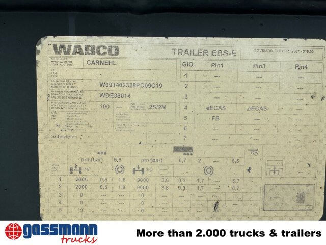 Carnehl CHKS/HH, Stahlmulde ca. 25m³ - Επικαθήμενο ανατρεπόμενο: φωτογραφία 3 Carnehl CHKS/HH, Stahlmulde ca. 25m³ - Επικαθήμενο ανατρεπόμενο: φωτογραφία 3