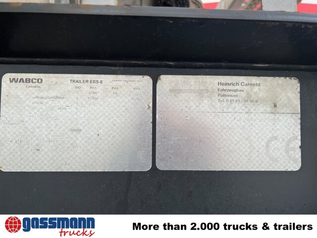 Carnehl CHKS32/2HG, Stahlmulde ca. 23m³, Liftachse - Επικαθήμενο ανατρεπόμενο: φωτογραφία 4 Carnehl CHKS32/2HG, Stahlmulde ca. 23m³, Liftachse - Επικαθήμενο ανατρεπόμενο: φωτογραφία 4