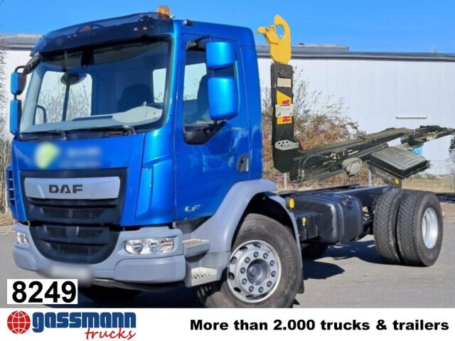 DAF LF 290 FA 4x2, Nebenantrieb, Navi, Abrollanlage - Φορτηγό φόρτωσης γάντζου: φωτογραφία 1 DAF LF 290 FA 4x2, Nebenantrieb, Navi, Abrollanlage - Φορτηγό φόρτωσης γάντζου: φωτογραφία 1