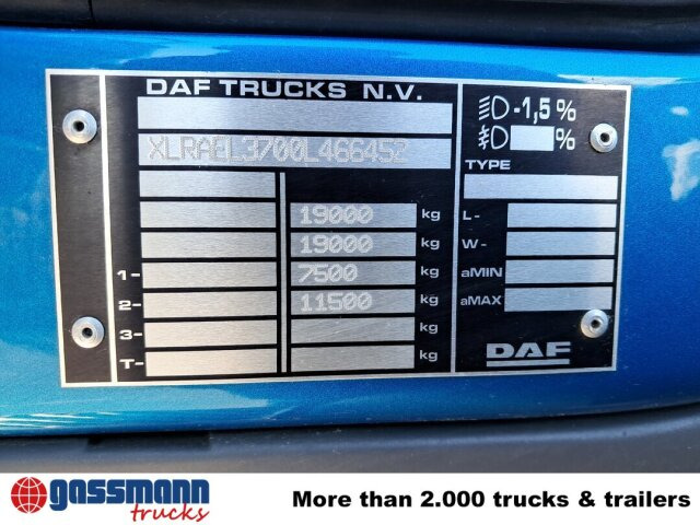 DAF LF 290 FA 4x2, Nebenantrieb, Navi - Φορτηγό σασί: φωτογραφία 3 DAF LF 290 FA 4x2, Nebenantrieb, Navi - Φορτηγό σασί: φωτογραφία 3
