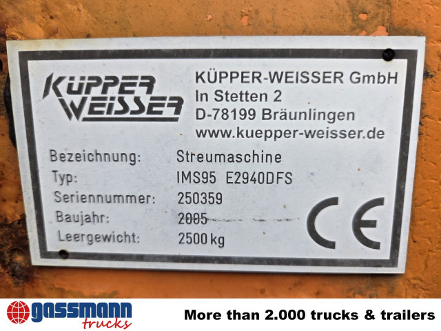 IMS95 E2940DFS Salzstreuer ca. 4m³ - Αλατιέρα: φωτογραφία 3 IMS95 E2940DFS Salzstreuer ca. 4m³ - Αλατιέρα: φωτογραφία 3