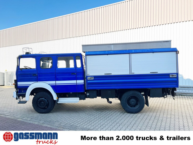 Iveco 120-23 AW 4x4 Doka, V8-Motor, Gerätewagen, - Φορτηγό με ανοιχτή καρότσα: φωτογραφία 4 Iveco 120-23 AW 4x4 Doka, V8-Motor, Gerätewagen, - Φορτηγό με ανοιχτή καρότσα: φωτογραφία 4