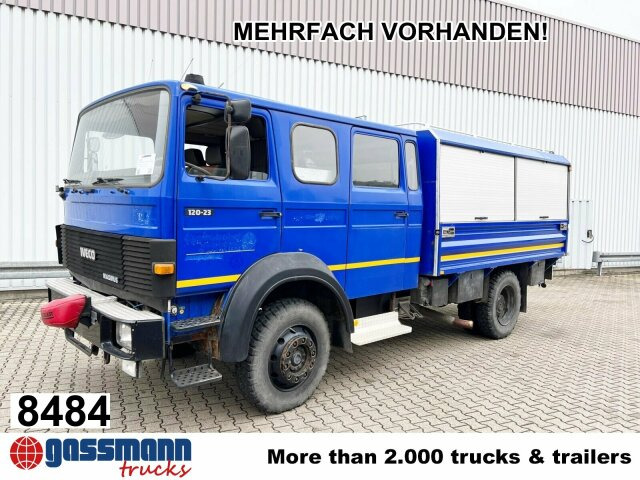 Iveco 120-23 AW 4x4 Doka, V8-Motor, Gerätewagen, - Πυροσβεστικό όχημα: φωτογραφία 1 Iveco 120-23 AW 4x4 Doka, V8-Motor, Gerätewagen, - Πυροσβεστικό όχημα: φωτογραφία 1