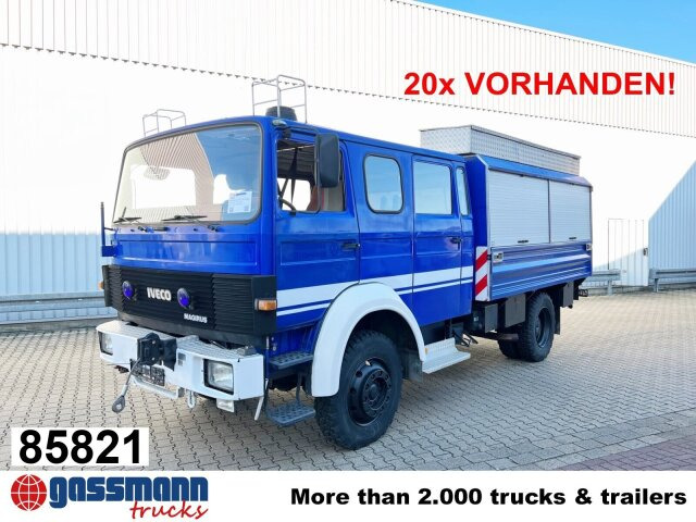 Iveco 120-23 AW 4x4 Doka, V8-Motor, Gerätewagen, - Φορτηγό με ανοιχτή καρότσα: φωτογραφία 1 Iveco 120-23 AW 4x4 Doka, V8-Motor, Gerätewagen, - Φορτηγό με ανοιχτή καρότσα: φωτογραφία 1