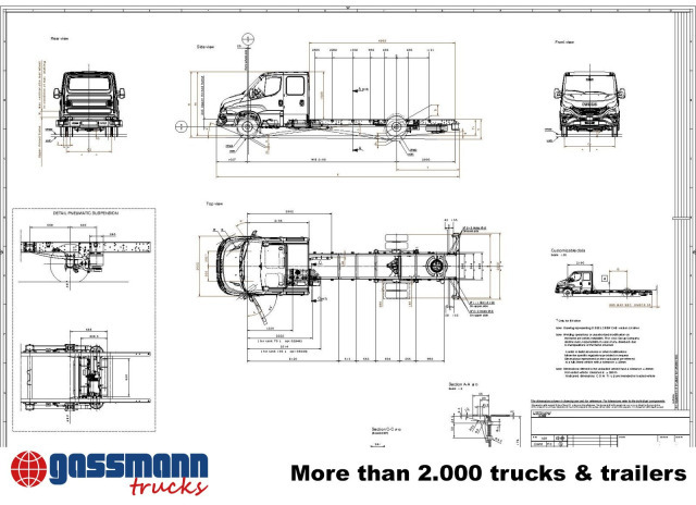 Iveco Daily 72C18H/P DK 4x2, Nebenantrieb, Mehrfach - Φορτηγό σασί: φωτογραφία 5 Iveco Daily 72C18H/P DK 4x2, Nebenantrieb, Mehrfach - Φορτηγό σασί: φωτογραφία 5