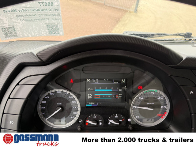 Iveco T-Way 360 6x6, Kran 12-21m/t - Φορτηγό ανατρεπόμενο, Φορτηγό με γερανό: φωτογραφία 2 Iveco T-Way 360 6x6, Kran 12-21m/t - Φορτηγό ανατρεπόμενο, Φορτηγό με γερανό: φωτογραφία 2