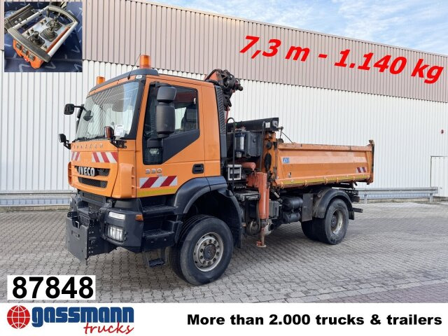 Iveco Trakker AD190T33W 4x4, Winterdienstausstattung, - Φορτηγό ανατρεπόμενο, Φορτηγό με γερανό: φωτογραφία 1 Iveco Trakker AD190T33W 4x4, Winterdienstausstattung, - Φορτηγό ανατρεπόμενο, Φορτηγό με γερανό: φωτογραφία 1