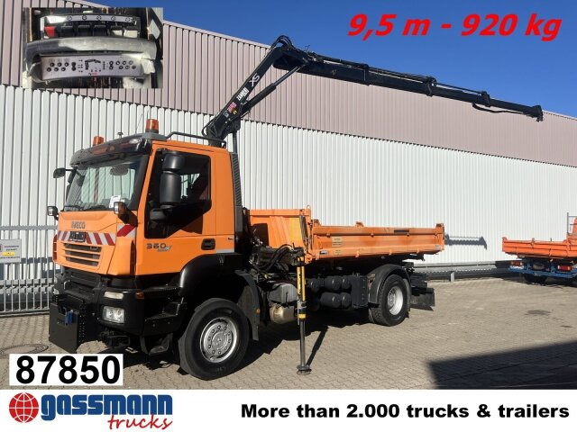 Iveco Trakker AD190T36WP 4x4, Widi-Platte, - Φορτηγό ανατρεπόμενο, Φορτηγό με γερανό: φωτογραφία 1 Iveco Trakker AD190T36WP 4x4, Widi-Platte, - Φορτηγό ανατρεπόμενο, Φορτηγό με γερανό: φωτογραφία 1