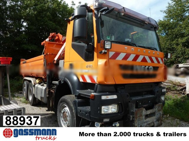 Iveco Trakker AD260T41WY/PS 6x4-4, EEV, - Φορτηγό ανατρεπόμενο, Φορτηγό με γερανό: φωτογραφία 1 Iveco Trakker AD260T41WY/PS 6x4-4, EEV, - Φορτηγό ανατρεπόμενο, Φορτηγό με γερανό: φωτογραφία 1