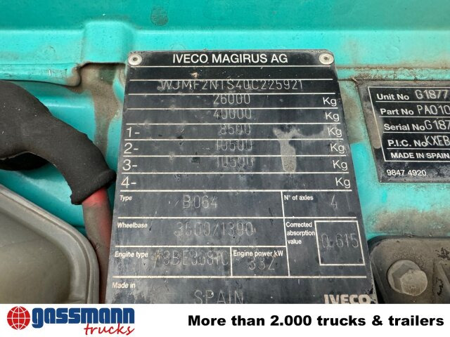 Iveco Trakker AD260T45W 6x6 - Φορτηγό σασί: φωτογραφία 5 Iveco Trakker AD260T45W 6x6 - Φορτηγό σασί: φωτογραφία 5