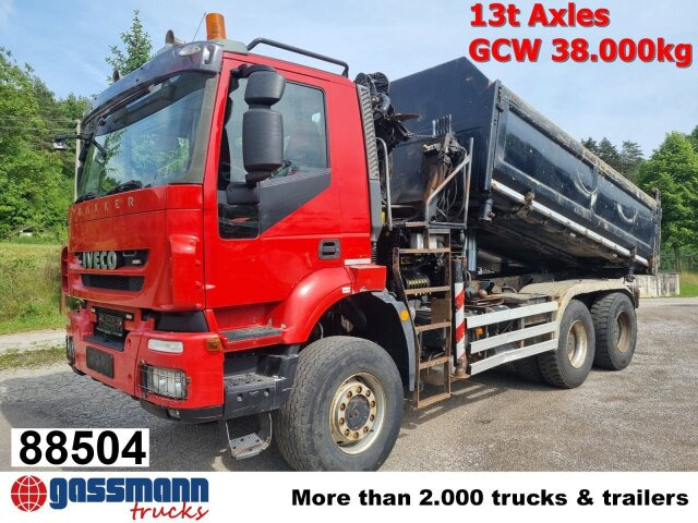 Iveco Trakker AD380T41W 6x6, Bordmatik beidseitig, - Φορτηγό ανατρεπόμενο, Φορτηγό με γερανό: φωτογραφία 1 Iveco Trakker AD380T41W 6x6, Bordmatik beidseitig, - Φορτηγό ανατρεπόμενο, Φορτηγό με γερανό: φωτογραφία 1