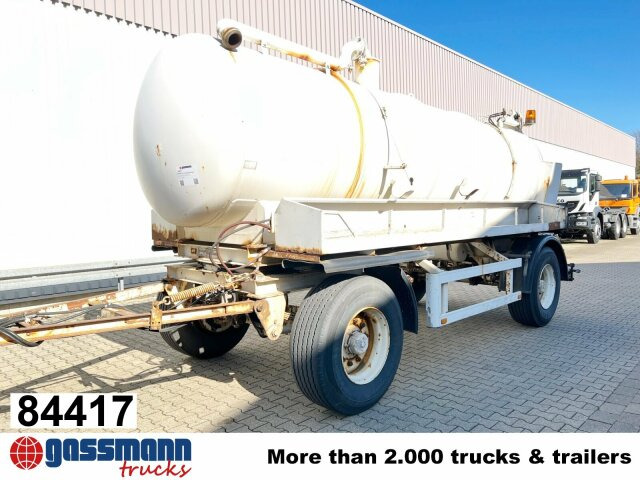 Kramer, SA 18 Fäkalienanhänger, ca. 10.000l - Ρυμούλκα βυτίο: φωτογραφία 1 Kramer, SA 18 Fäkalienanhänger, ca. 10.000l - Ρυμούλκα βυτίο: φωτογραφία 1
