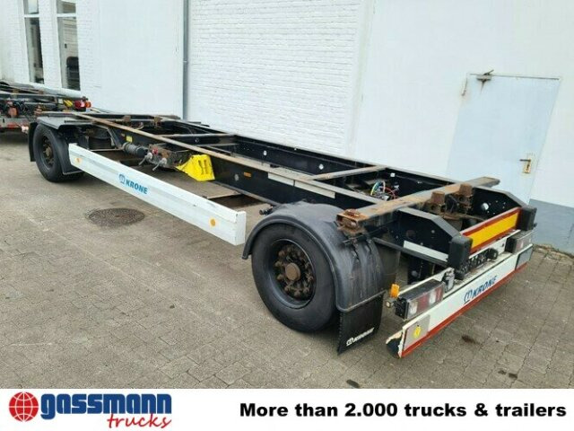 Krone AZW 18, BDF - Ρυμούλκα μεταφοράς εμπορευματοκιβωτίων/ Κινητό αμάξωμα: φωτογραφία 4 Krone AZW 18, BDF - Ρυμούλκα μεταφοράς εμπορευματοκιβωτίων/ Κινητό αμάξωμα: φωτογραφία 4