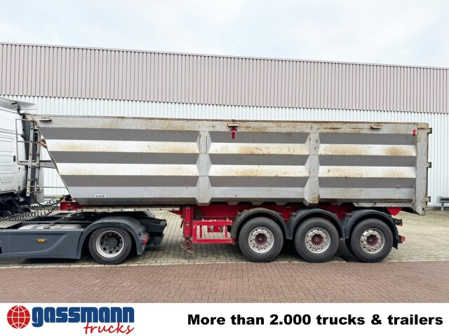 LÜCK SKF 35, Stahlmulde ca. 37m³, Liftachse - Επικαθήμενο ανατρεπόμενο: φωτογραφία 4 LÜCK SKF 35, Stahlmulde ca. 37m³, Liftachse - Επικαθήμενο ανατρεπόμενο: φωτογραφία 4