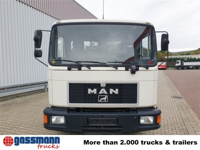 MAN 14.152 F 4x2 BB mit Kran Hiab 060-2 - Φορτηγό φόρτωσης γάντζου, Φορτηγό με γερανό: φωτογραφία 3 MAN 14.152 F 4x2 BB mit Kran Hiab 060-2 - Φορτηγό φόρτωσης γάντζου, Φορτηγό με γερανό: φωτογραφία 3