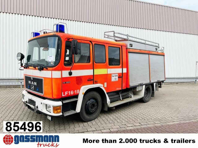 MAN 14.224 F 4x2 BB Doka, LF 16/18 - Πυροσβεστικό όχημα: φωτογραφία 1 MAN 14.224 F 4x2 BB Doka, LF 16/18 - Πυροσβεστικό όχημα: φωτογραφία 1