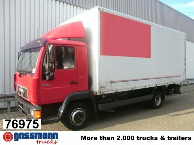 MAN L35 10.163 4x2 - Φορτηγό κόφα: φωτογραφία 1 MAN L35 10.163 4x2 - Φορτηγό κόφα: φωτογραφία 1