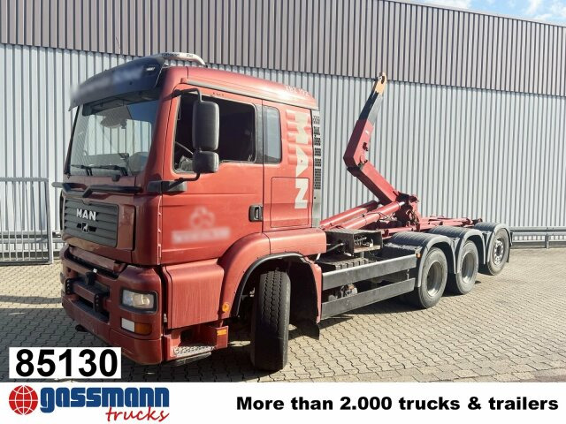 MAN TGA 25.530 8x4-4 BL, Lift-/Lenkachse - Φορτηγό φόρτωσης γάντζου: φωτογραφία 1 MAN TGA 25.530 8x4-4 BL, Lift-/Lenkachse - Φορτηγό φόρτωσης γάντζου: φωτογραφία 1