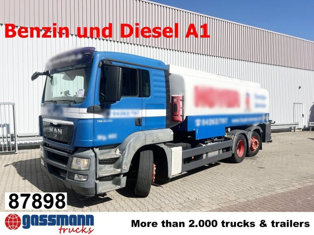 MAN TGA 26.400 6x2-4 BL, A1, Lenk-/Liftachse, ADR, - Φορτηγό βυτιοφόρο: φωτογραφία 1 MAN TGA 26.400 6x2-4 BL, A1, Lenk-/Liftachse, ADR, - Φορτηγό βυτιοφόρο: φωτογραφία 1