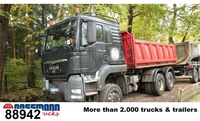 MAN TGA 26.400 6x6 BB, Winterdienstausstattung - Φορτηγό ανατρεπόμενο: φωτογραφία 1 MAN TGA 26.400 6x6 BB, Winterdienstausstattung - Φορτηγό ανατρεπόμενο: φωτογραφία 1