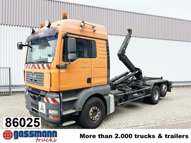 MAN TGA 26.440 6X2-2 BL, Liftachse - Φορτηγό φόρτωσης γάντζου: φωτογραφία 1 MAN TGA 26.440 6X2-2 BL, Liftachse - Φορτηγό φόρτωσης γάντζου: φωτογραφία 1