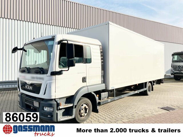 MAN TGL 12.220 4X2 BL mit Dhollandia LBW - Φορτηγό κόφα: φωτογραφία 1 MAN TGL 12.220 4X2 BL mit Dhollandia LBW - Φορτηγό κόφα: φωτογραφία 1