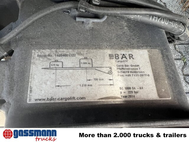 Φορτηγό με ανοιχτή καρότσα MAN TGL 7.180 4X2 BL mit LBW BÄR: φωτογραφία 7 Φορτηγό με ανοιχτή καρότσα MAN TGL 7.180 4X2 BL mit LBW BÄR: φωτογραφία 7