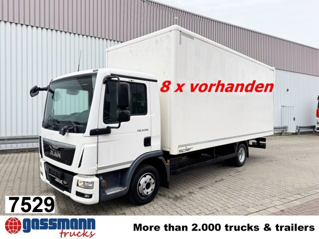 MAN TGL 8.150/180 4x2 BL, Möbelkoffer mit Rolltor - Φορτηγό κόφα: φωτογραφία 1 MAN TGL 8.150/180 4x2 BL, Möbelkoffer mit Rolltor - Φορτηγό κόφα: φωτογραφία 1