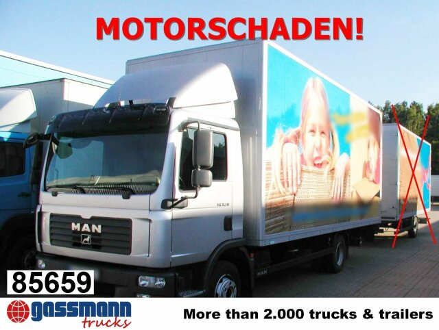 MAN TGL 8.210 4X2 BL mit LBW MBB, MOTORSCHADEN! - Φορτηγό κόφα: φωτογραφία 1 MAN TGL 8.210 4X2 BL mit LBW MBB, MOTORSCHADEN! - Φορτηγό κόφα: φωτογραφία 1