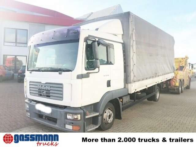 MAN TGL 8.210 BL 4x2 mit LBW, Motorschaden! - Φορτηγό με ανοιχτή καρότσα: φωτογραφία 2 MAN TGL 8.210 BL 4x2 mit LBW, Motorschaden! - Φορτηγό με ανοιχτή καρότσα: φωτογραφία 2