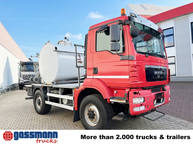 Φορτηγό με γερανό MAN TGM 13.250/340 4X4 BL, Kran Hiab 026 T-3,: φωτογραφία 10