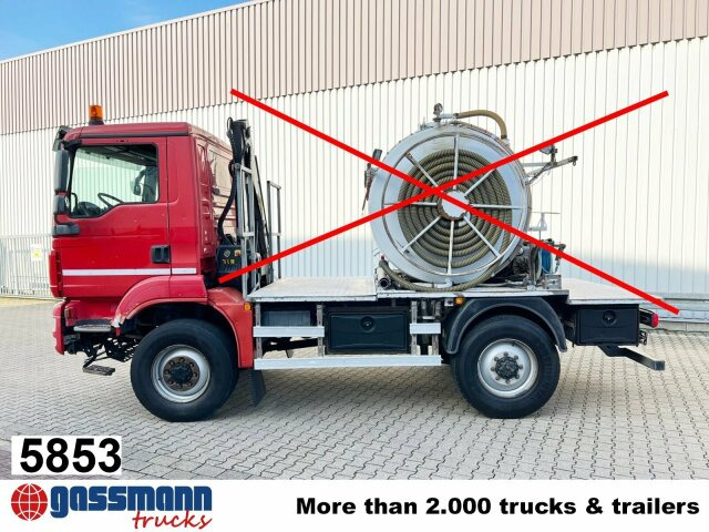 MAN TGM 13.250/340 4X4BL, Einzelbereifung, 2x - Φορτηγό σασί, Φορτηγό με γερανό: φωτογραφία 1 MAN TGM 13.250/340 4X4BL, Einzelbereifung, 2x - Φορτηγό σασί, Φορτηγό με γερανό: φωτογραφία 1