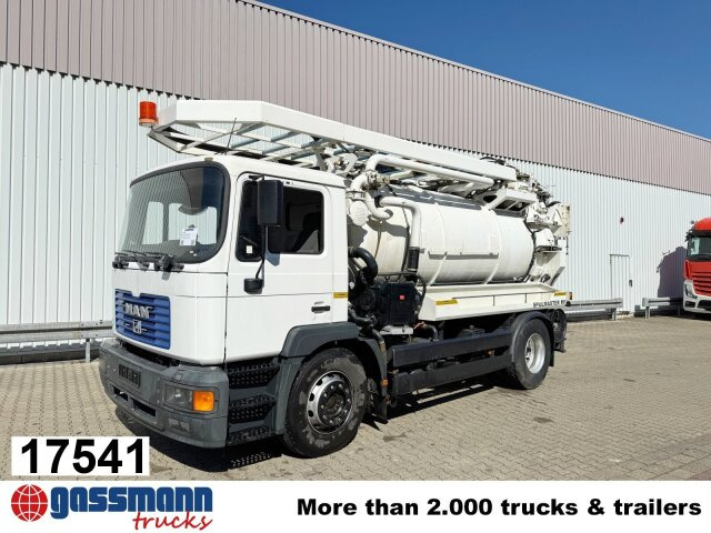 MAN TGM 18.284 4x2 BL, Assmann Saug- und Spülwagen - Σάρωθρο δρόμων: φωτογραφία 1 MAN TGM 18.284 4x2 BL, Assmann Saug- und Spülwagen - Σάρωθρο δρόμων: φωτογραφία 1