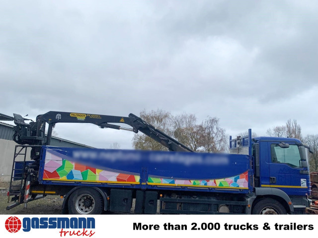 MAN TGM 18.290 4x2 BL, Heckkran Palfinger PK12001L, - Φορτηγό με ανοιχτή καρότσα, Φορτηγό με γερανό: φωτογραφία 3 MAN TGM 18.290 4x2 BL, Heckkran Palfinger PK12001L, - Φορτηγό με ανοιχτή καρότσα, Φορτηγό με γερανό: φωτογραφία 3