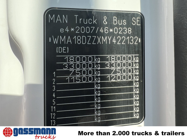 MAN TGM 18.320 4x2 BL, Hiab Tele-Absetzanlage, Funk - Φορτηγό καδοφόρος φορτωτής: φωτογραφία 3 MAN TGM 18.320 4x2 BL, Hiab Tele-Absetzanlage, Funk - Φορτηγό καδοφόρος φορτωτής: φωτογραφία 3