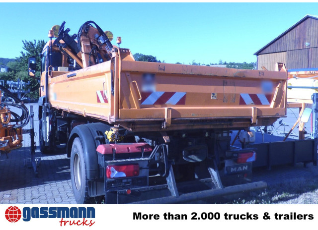 MAN TGS 18.320 4x4 BB, Winterdienstausstattung, Kran - Φορτηγό ανατρεπόμενο, Φορτηγό με γερανό: φωτογραφία 2 MAN TGS 18.320 4x4 BB, Winterdienstausstattung, Kran - Φορτηγό ανατρεπόμενο, Φορτηγό με γερανό: φωτογραφία 2