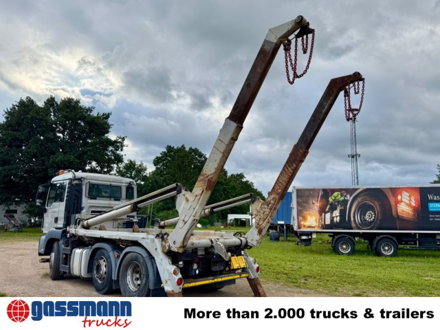 Φορτηγό καδοφόρος φορτωτής MAN TGS 26.420 6X2/4 BL, Lenk-/Liftachse,: φωτογραφία 8