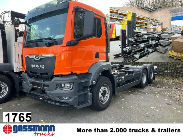 MAN TGS 26.470 6x2-4 BL CH, Lenk-/Liftachse, NMV - Φορτηγό φόρτωσης γάντζου: φωτογραφία 1 MAN TGS 26.470 6x2-4 BL CH, Lenk-/Liftachse, NMV - Φορτηγό φόρτωσης γάντζου: φωτογραφία 1