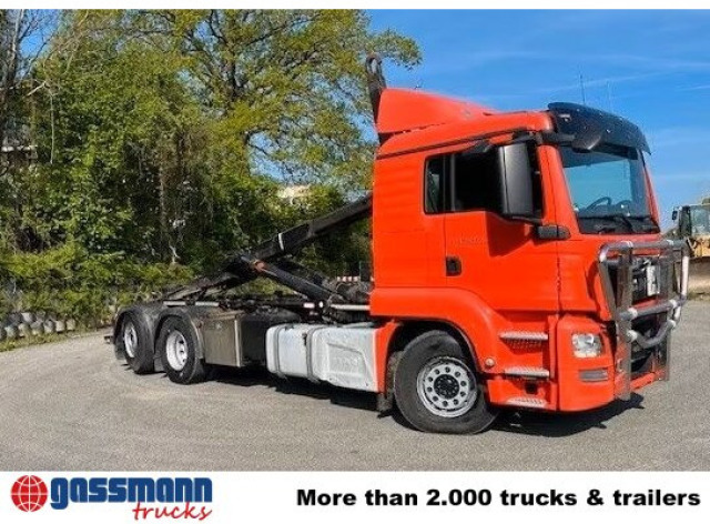 MAN TGS 26.480 6x2-4 BL, Intarder, Lenk-/Liftachse, - Φορτηγό φόρτωσης γάντζου: φωτογραφία 2 MAN TGS 26.480 6x2-4 BL, Intarder, Lenk-/Liftachse, - Φορτηγό φόρτωσης γάντζου: φωτογραφία 2