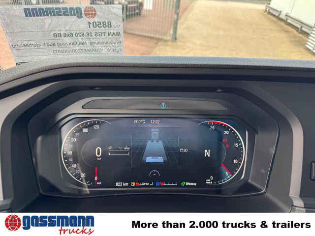 MAN TGS 26.520 6x6 BB, PriTarder, Navi, Optiview, - Φορτηγό σασί: φωτογραφία 3 MAN TGS 26.520 6x6 BB, PriTarder, Navi, Optiview, - Φορτηγό σασί: φωτογραφία 3