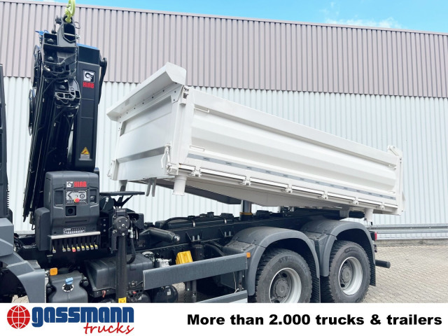 MAN TGS 33.430 6x6 BB CH mit Kran Hiab X-HiDuo 228 - Φορτηγό ανατρεπόμενο, Φορτηγό με γερανό: φωτογραφία 3 MAN TGS 33.430 6x6 BB CH mit Kran Hiab X-HiDuo 228 - Φορτηγό ανατρεπόμενο, Φορτηγό με γερανό: φωτογραφία 3