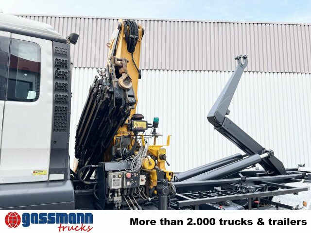 MAN TGS 33.440 6X4 BL mit Kran Effer 165-3S, Funk - Φορτηγό φόρτωσης γάντζου, Φορτηγό με γερανό: φωτογραφία 4 MAN TGS 33.440 6X4 BL mit Kran Effer 165-3S, Funk - Φορτηγό φόρτωσης γάντζου, Φορτηγό με γερανό: φωτογραφία 4