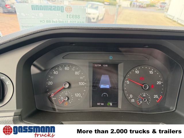 MAN TGS 33.440 6x6 BB CH, Hohe Bauart, Nebenantrieb - Φορτηγό σασί: φωτογραφία 2 MAN TGS 33.440 6x6 BB CH, Hohe Bauart, Nebenantrieb - Φορτηγό σασί: φωτογραφία 2