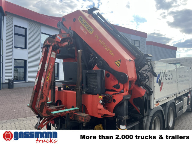 MAN TGS 35.440 8x4 BL, Navi, Heckkran Palfinger - Φορτηγό με ανοιχτή καρότσα, Φορτηγό με γερανό: φωτογραφία 4 MAN TGS 35.440 8x4 BL, Navi, Heckkran Palfinger - Φορτηγό με ανοιχτή καρότσα, Φορτηγό με γερανό: φωτογραφία 4