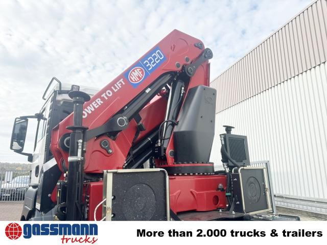 MAN TGS 35.480 8X4 BL, Intarder, Kran HMF 3220-K6, - Φορτηγό φόρτωσης γάντζου, Φορτηγό με γερανό: φωτογραφία 2 MAN TGS 35.480 8X4 BL, Intarder, Kran HMF 3220-K6, - Φορτηγό φόρτωσης γάντζου, Φορτηγό με γερανό: φωτογραφία 2