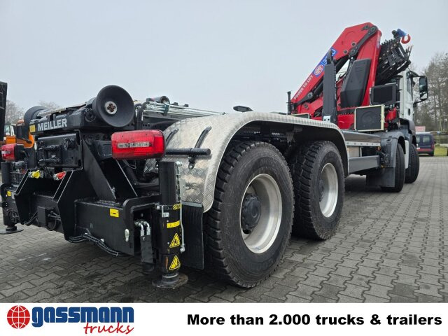 MAN TGS 35.480 8X4 BL, Intarder, Kran HMF 3220-K6, - Φορτηγό φόρτωσης γάντζου, Φορτηγό με γερανό: φωτογραφία 3 MAN TGS 35.480 8X4 BL, Intarder, Kran HMF 3220-K6, - Φορτηγό φόρτωσης γάντζου, Φορτηγό με γερανό: φωτογραφία 3