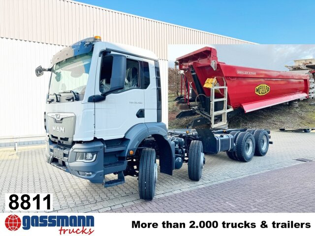 MAN TGS 35.480 8x6H BL CH, HydroDrive, Navi, Meiller - Ανατρεπόμενο όχημα: φωτογραφία 1 MAN TGS 35.480 8x6H BL CH, HydroDrive, Navi, Meiller - Ανατρεπόμενο όχημα: φωτογραφία 1