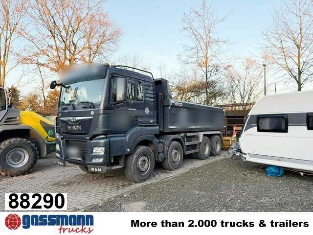 MAN TGS 35.510 8x4 BL, Intarder, Stahlmulde ca. - Ανατρεπόμενο όχημα: φωτογραφία 1 MAN TGS 35.510 8x4 BL, Intarder, Stahlmulde ca. - Ανατρεπόμενο όχημα: φωτογραφία 1