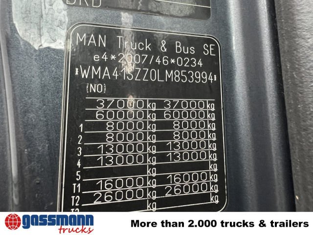 MAN TGS 35.510 8x4 BL, Intarder, Stahlmulde ca. - Ανατρεπόμενο όχημα: φωτογραφία 5 MAN TGS 35.510 8x4 BL, Intarder, Stahlmulde ca. - Ανατρεπόμενο όχημα: φωτογραφία 5